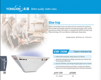 Piège à moustiques électrique silencieux et écologique V36F-2X8W CE ROHS, anti-insectes, anti-moustiques, anti-mouches