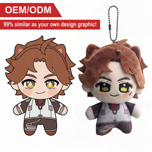 Llaveros de Peluche Personalizados: Muñecos con Orejas de Gato, Llaveros de Anime, Llaveros Temáticos de Videojuegos, Peluches Personalizados de <span class=keywords><strong>Personajes</strong></span> Solares de 5 Estrellas - Product Image 1