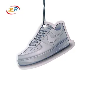 سلسلة أحذية شعار مخصص شنقا ورق بالجملة معطرات جو للسيارة