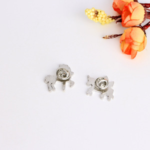Glänzende Einhorn-Tier-Anstecknadeln aus Emaille für Jeanshemden und Taschen, Cartoon-Schmuck-Brosche für Kinder - Product Image 3