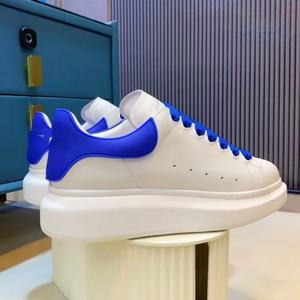 Sneakers plateforme unisexes en cuir véritable blanc, printemps automne, course à pied, marche, mode, sport, décontractées, antidérapantes, respirantes - Product Image 2