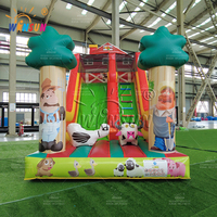 Toboggan gonflable Winsun, aire de jeux sportive commerciale, château gonflable personnalisé, toboggan sec pour enfants, certifié CE, sans plomb