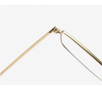 Nouvelles Lunettes de Lecture Légères et Compactes pour Hommes et Femmes, Anti-lumière Bleue HD, Portables, Tendance, pour Presbytes, Or/Brassé
