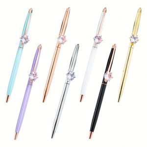 New Styles Diamond Metal Ballpoint With Custom Logo Crystal Ball <b>Pen</b> for Gift - Product Image 1