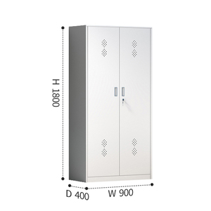 Armários De Armazenamento De Metal De <span class=keywords><strong>2</strong></span> Portas Multifuncionais Oficinas Ferramenta De Limpeza Armário De Armazenamento Armário De Aço - Product Image 6