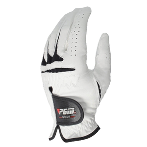 Gants de golf pour hommes en peau de mouton, imperméables, extensibles, respirants, confortables, avec fermeture auto-agrippante, en cuir souple pour le cyclisme - Product Image 1
