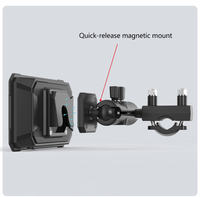 Navigator GPS Motor Android 12 Wireless CarPlay Android Auto Layar IPS 6'' IPX7 Layar Sentuh 1080P Dashcam TPMS