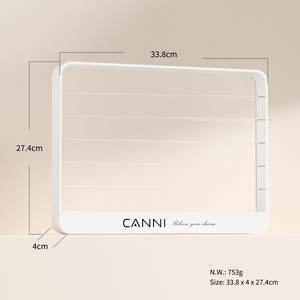 CANNI Beauty Store Escritorio Pintura Esmalte de uñas Gel Botella 9ml 15ml 5g Acrílico transparente Soporte de exhibición Estante de almacenamiento Organizador - Product Image 5