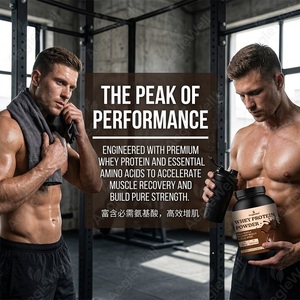 Poudre de protéines de lactosérum Vitahall, saveur chocolat 2 lb, pour développer les muscles et la récupération post-entraînement, pour le sport, la remise en forme et la <span class=keywords><strong>musculation</strong></span> - Product Image 4