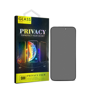 Protecteur d'écran de confidentialité en verre trempé pour iPhone 16 Pro Max Anti Spy Sicht <span class=keywords><strong>Schutz</strong></span> Folie - Product Image 6