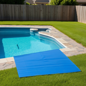 Cubierta Solar Azul para Piscina, 32 x 16 Pies, 16 Mil, Rectangular, Manta para Piscina Enterrada - Product Image 2