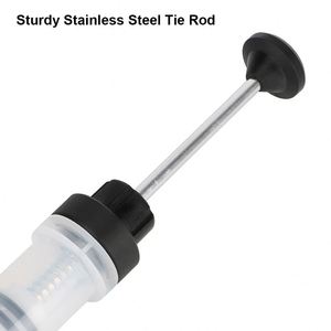 Bomba de jeringa de aceite, bomba extractora de líquido de jeringa, transferencia de combustible de automóvil, gran capacidad de 200ml para líquido de frenos, refrigerante de motor - Product Image 6