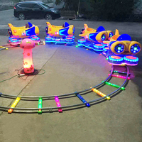 Vente directe d'usine Voiture à bascule télécommandée Happy Little Train Kiddie Rides