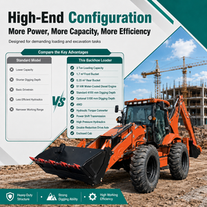 Chargeuse-pelleteuse LOGWAY pour la <span class=keywords><strong>recrutement</strong></span> de concessionnaires, avec moteur Euro V en option et fonctionnement multifonctionnel pour le creusement de fossés profonds - Product Image 2
