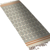 Tapis imprimé pour maison d'hôtes, hôtel, usage domestique, tapis de salon, tapis de table basse, tapis de chevet de chambre à coucher, tapis long, lavable en machine