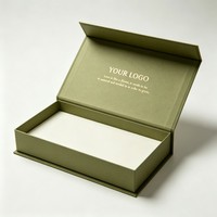 Boîte à rabat de haute qualité avec fermeture magnétique, boîte en papier rigide pour cadeaux, logo personnalisé, boîte en carton recyclable avec insert