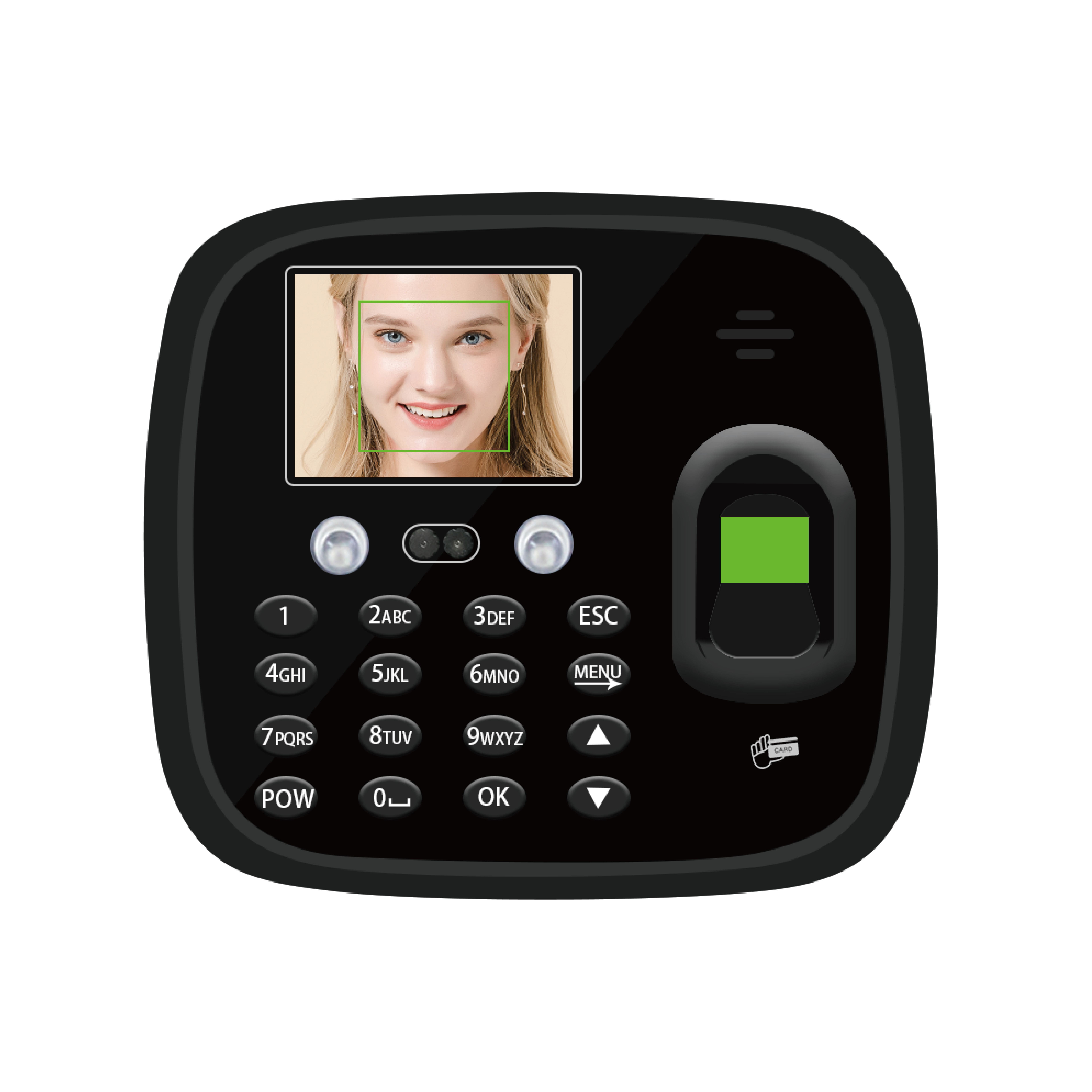 EN-F180 отпечатков пальцев лица посещаемость времени система машина времени для системы контроля доступа система безопасности