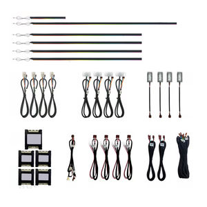 Vente en gros <span class=keywords><strong>Yaze</strong></span> 12V Lumière ambiante dynamique statique LED RGB universelle pour l'intérieur de la voiture pour la rénovation/mise à niveau - Product Image 1