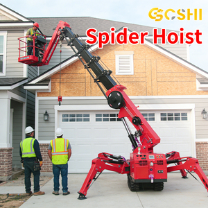 Grúa Araña Mini de 3 Toneladas, Totalmente Hidráulica, con Plataforma Elevadora, Compacta, para Interiores y Exteriores, Equipo de Construcción - Product Image 1