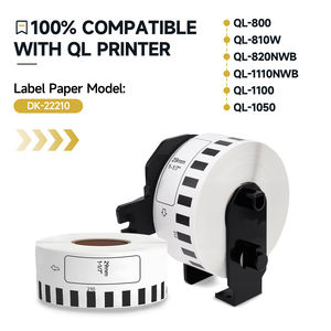 Papel de Etiquetas Térmicas Continuas Blancas Orison Compatible con <span class=keywords><strong>Brother</strong></span> DK-2210/DK-22210, 29 mm x 30,48 m, 1 Año de Garantía para Impresoras - Product Image 2