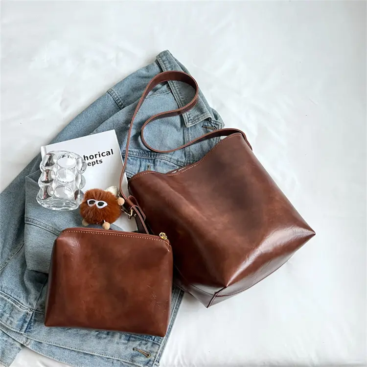 Genuine Leather Designer Handbags Famous Brands Ladies Shoulder Bags Personalized Customization Width Shoulder Belt Tote Bags