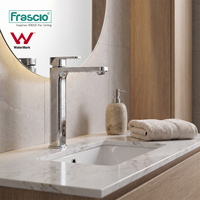 Frascio lavabo de luxe moderne robinet d'eau en laiton mitigeur de lavabo Offre Spéciale robinet de lavabo de salle de bain à une poignée