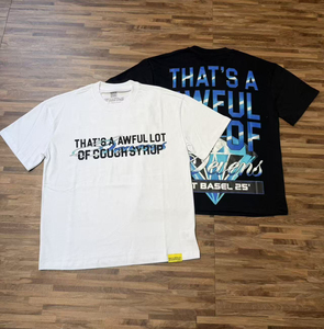 Nueva Llegada: Camiseta para Hombre 'Eso es MUCHO jarabe para la tos', de Alta Calidad, 100% Algodón, Manga Corta, Talla Grande - Product Image 3