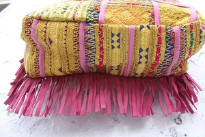 New Arrival Banjara Bag Vintage Hobo Sling Ethnic Hand Embroidered Zipper Two <b>Straps</b> Waterproof Large Capacity <b>Shoulder</b> Bag - Product Image 5