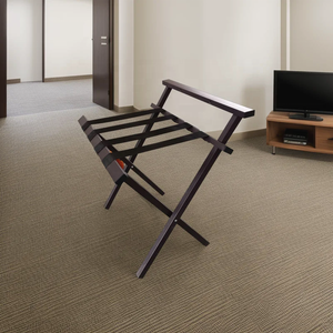 PORTE-bagages En acier Pour meubles d'hotel, finition En Poudre metallique, PORTE-bagages pliant Pour chambre A coucher - Product Image 2