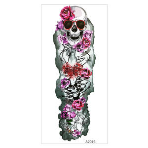 Vente en gros Autocollants de <span class=keywords><strong>tatouage</strong></span> imperméables temporaires pour les <span class=keywords><strong>bras</strong></span> Conception florale dominatrice Maquillage imperméable pour le corps Faux <span class=keywords><strong>tatouage</strong></span> temporaire sexy - Product Image 4