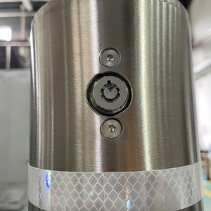 حواجز درب شهادة Ce دليل الفولاذ المقاوم للصدأ رفع مساعدة تلسكوبي قابل قابل للسحب الحبال - Product Image 3