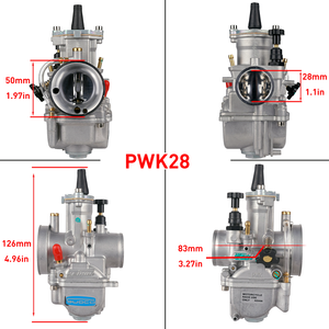 คาร์บูเรเตอร์อลูมิเนียมประสิทธิภาพสูง PWK32 PWK30 PWK28 Kei Hin สำหรับรถ ATV แข่งยามาฮ่าคาวาซากิ YZ85 CR80 KX ใหม่ - Product Image 2