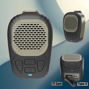 2024 Xách Tay Không Thấm Nước <span class=keywords><strong>Clip</strong></span>-On Pocket Đài Phát Thanh Tốt Nhất Mặc Ngoài Trời Thể Thao Loa Từ Công Việc Trang Web Tính Năng Âm Nhạc Chức Năng - Product Image 4