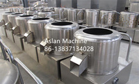 Petite machine à éplucher les pommes de terre de type abrasif, machine automatique à éplucher les pommes de terre, le taro et le gingembre en lots