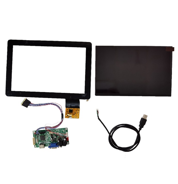 BOE 10.1 Inch Android TFT LCD Display Touchscreen PCAP Overlay Kit HD-MI Interface 1280x800 Resolution LVDS GV101WXM-N85 Panel