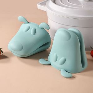 Pince de cuisine en silicone en forme de chien, épaisse, résistante à la chaleur, antidérapante, pour une prise en main sûre - Product Image 2