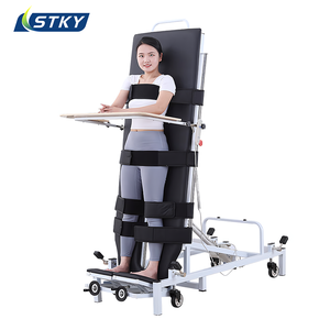 2025 nouveau lit de réadaptation lit de physiothérapie traitement électrique <span class=keywords><strong>table</strong></span> debout inclinable avec accessoires supplémentaires - Product Image 4