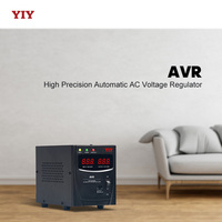 Relais Typ 1KVA monophasé 1000VA stabilisateur de tension AC 220V Avr régulateur de tension statique électrique automatique avec écran LCD
