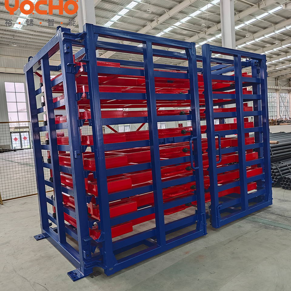 Heavy Duty Roll Out Sheet Metal Storage Rack for Laser Cutting and ...