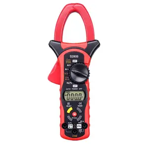 S2806 Digital AC DC Current Clamp Meter With Voltage Resistance Capacitance Frequency Tester