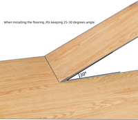 Indoor Inter lock 4mm 5mm 6mm 8mm Click Vinyl SPC Bodenfliesen