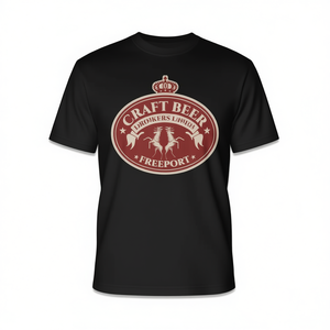 Craft Beer Lovers Freeport <b>Maine</b> Long Sleeve <b>T</b>-<b>Shirt</b> - Product Image 1