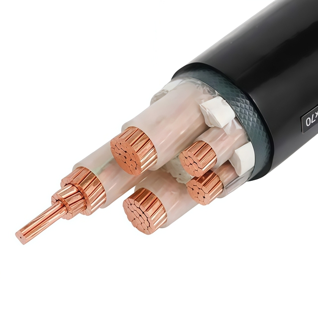 Copper Core 0.6/1kV XLPE Insulated Cross-Linked Polyethylene Cable with PVC Sheath Construction Use Low Voltage Cable