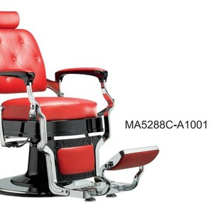 Fauteuil de Barbier Rétro Hydraulique, Chaise de Coiffure Rembourrée pour Salon de Coiffure et Barbier - Product Image 3