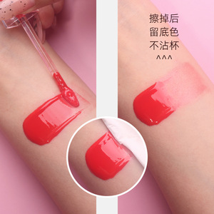 Rouge à lèvres liquide personnalisé 4ml, fini miroir, sans transfert, sans logo, gloss OEM pour femmes, maquillage - Product Image 3