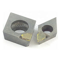 Outil en diamant monocristallin de haute précision, insert CVD, DCMT, CCGT, VCGT pour aluminium, laiton