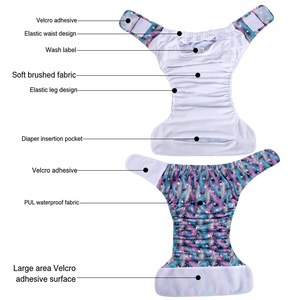 Culotte absorbante imperméable pour adultes âgés, vente en gros, doublure en soie glacée lavable, bande magique, protège-culotte anti-fuite - Product Image 4