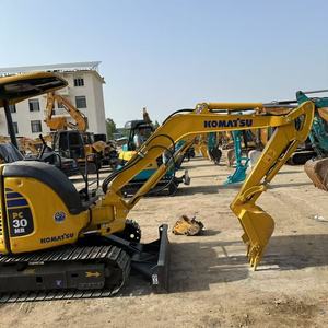 Miniexcavadoras usadas Komatsu Pc30MR sobre orugas con capacidad de cubo de 0.09cbm adecuadas para minería Pc30 aceptadas populares en venta - Product Image 4