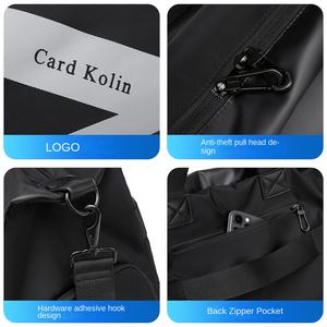 खेल फिटनेस शुष्क गीला अलग-अलग यात्रा बैग बड़ी क्षमता नायलॉन क्रॉसबॉडी कंधे का सामान फैशनेबल जिपर बंद - Product Image 4