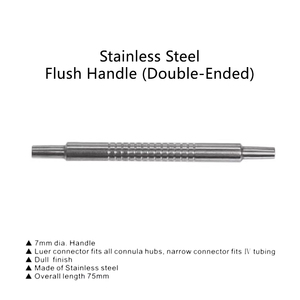 Dispositifs médicaux ophtalmiques manuels : Irrigateur et aspirateur à poignée, instruments <span class=keywords><strong>de</strong></span> chirurgie ophtalmique et cosmétique, type simple/double tête - Product Image 2